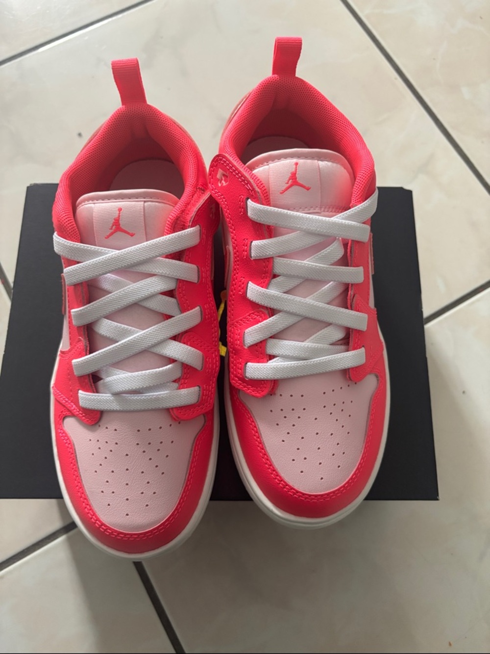 Jordan Kids' Low-Top Sneakers - Light Pink & Hot Pink